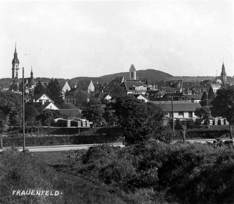 Frauenfeld Altstadt von Norden