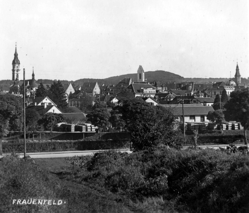 Frauenfeld Altstadt von Norden Ausschnitt