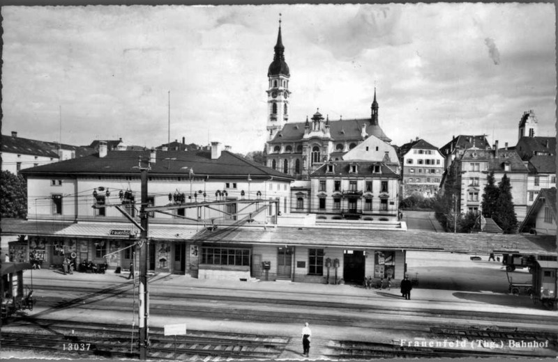 Frauenfeld Bahnhof Vierzigerjahre