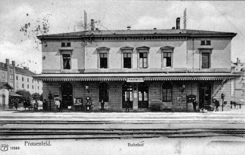 Frauenfeld Bahnhof um 1905 02