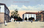 Frauenfeld Bahnhofplatz Kaserne um 1915