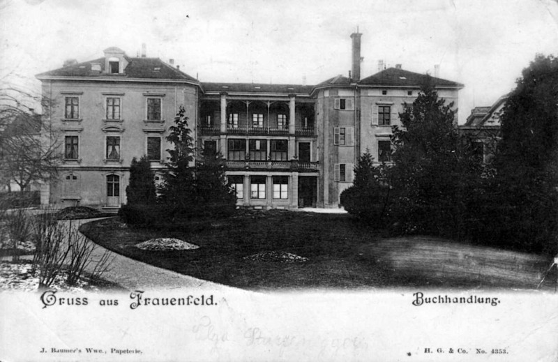 Frauenfeld Buchverlag Huber um 1900