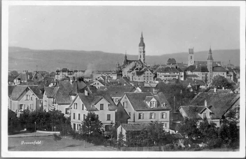 Frauenfeld-Ergaten Altstadt um 1925