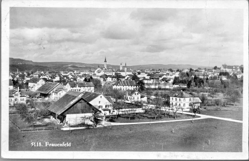 Frauenfeld-Ergaten vom Junkholz um 1930
