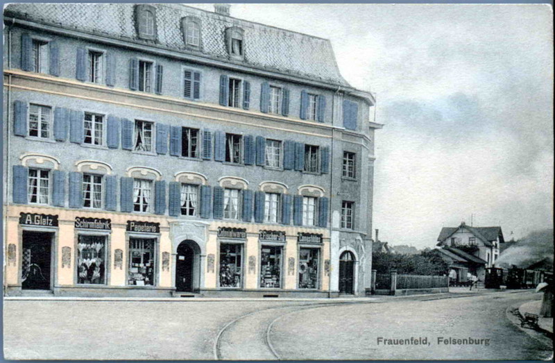 Frauenfeld Felsenburg um 1920