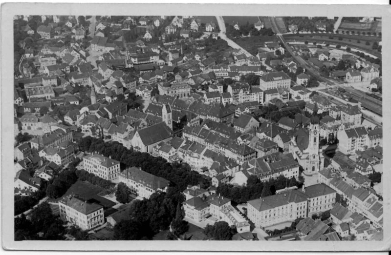 Frauenfeld Flugaufnahme um 1925 02