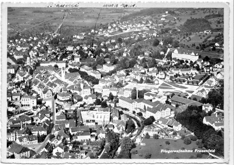 Frauenfeld Flugaufnahme um 1935