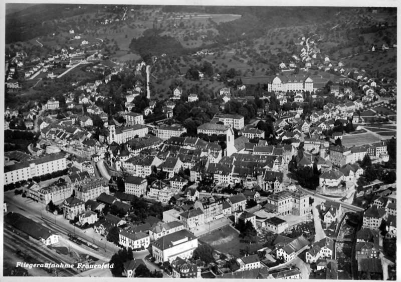 Frauenfeld Flugaufnahme um 1935 02