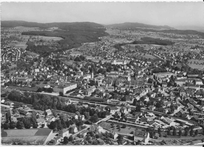 Frauenfeld Flugaufnahme um 1950 03