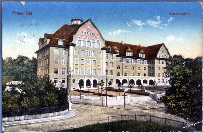 Frauenfeld Kantonsschule um 1915 01