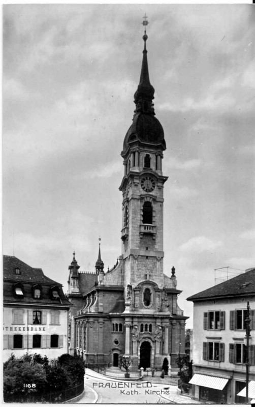 Frauenfeld Katholische Kirche vom Regierungsgebude