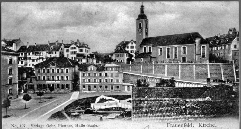 Frauenfeld Katholische Kirche vor 1905