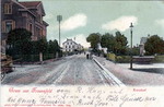Frauenfeld Kurzdorf Rheinstrasse vom Rosenegg nach N um 1910