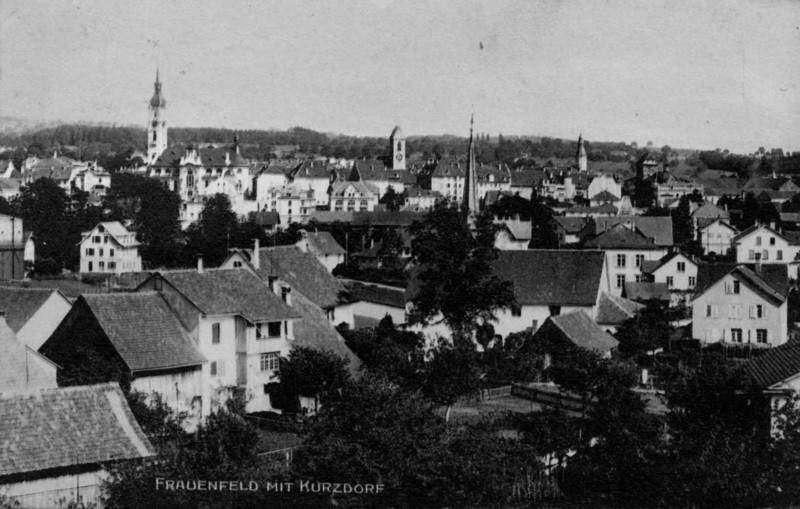 Frauenfeld-Kurzdorf kurz nach 1906