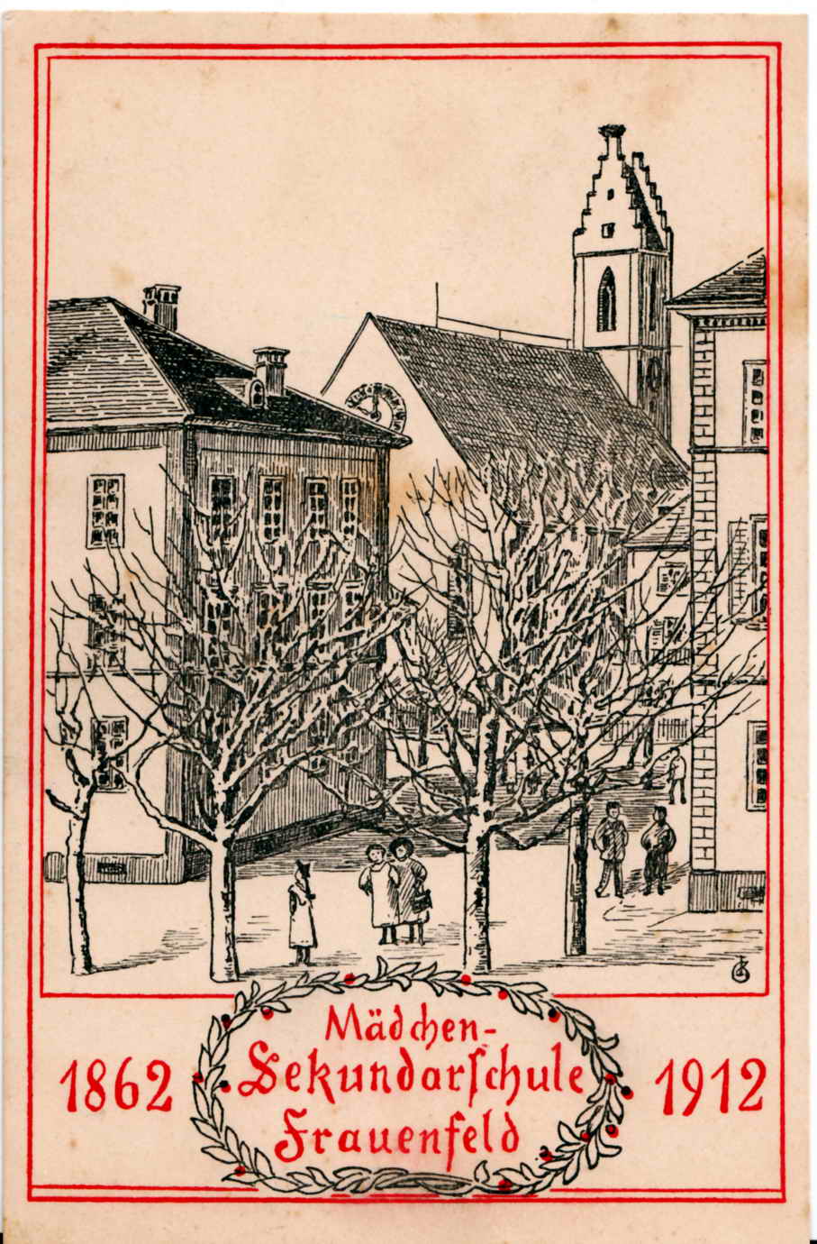 Frauenfeld Mädchensekundarschule Jubiläum 1912