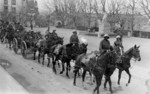 Frauenfeld Militr vor dem Soldatendenkmal