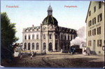 Frauenfeld Post mit Dampfbahn um 1905