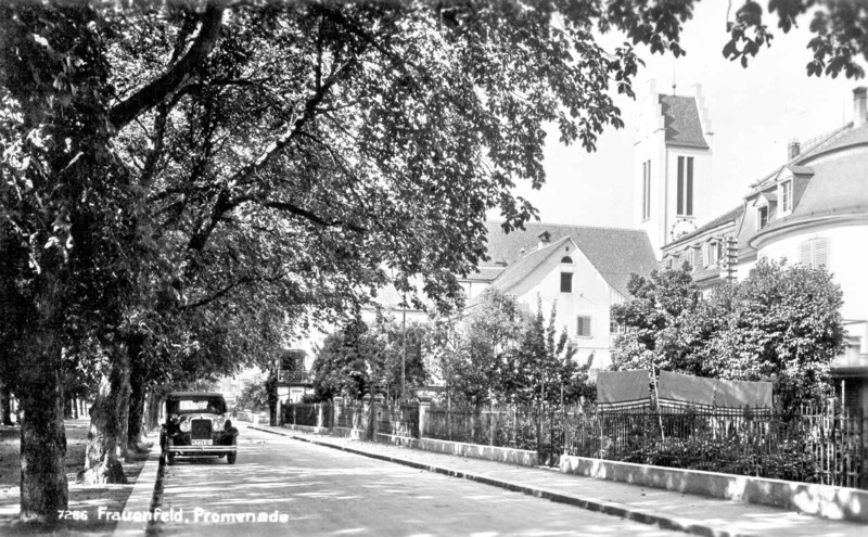 Frauenfeld Promenade um 1950