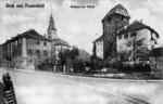 Frauenfeld Rathaus Schloss Postplatz um 1910