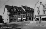 Frauenfeld Rathausplatz Smannsbrunnen um 1935