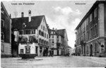 Frauenfeld Rathausplatz um 1910