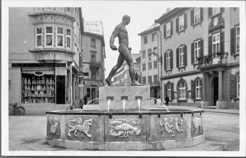 Frauenfeld Smannsbrunnen 1932