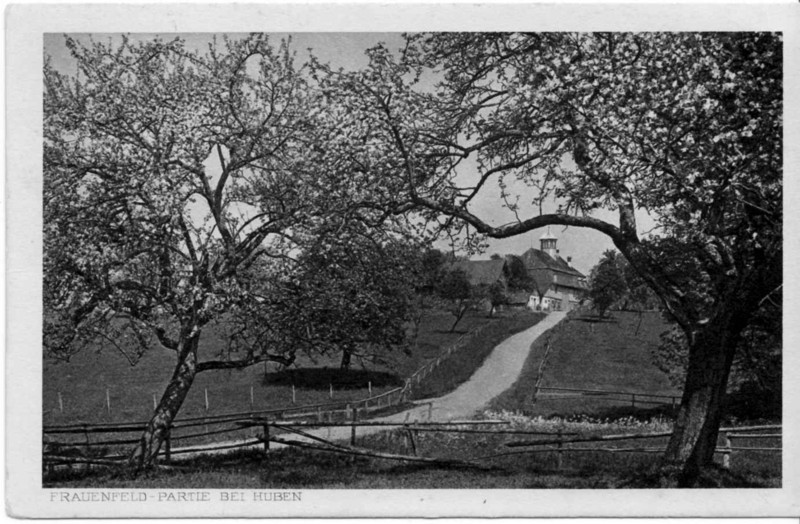 Frauenfeld Schlssli Huben um 1930