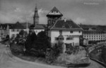 Frauenfeld Schloss Rathaus Schuhfabrik sw um 1910