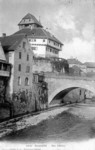 Frauenfeld Schloss Schlossbrcke Murg Seitenkanal zur Schleife um 1920