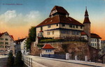 Frauenfeld Schloss Schlossbrcke Rathausturm um 1920