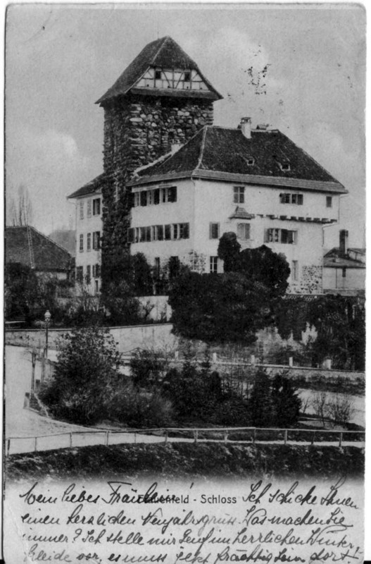 Frauenfeld Schloss um 1895