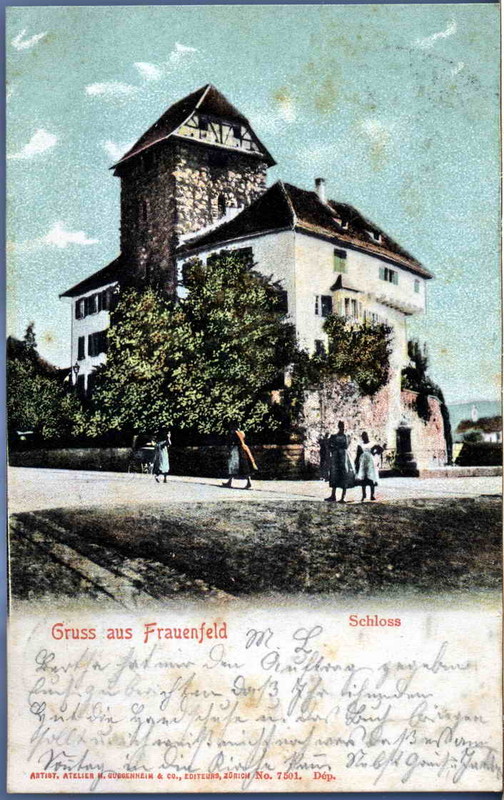 Frauenfeld Schloss um 1900 01