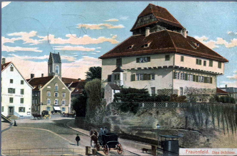 Frauenfeld Schloss um 1900 04