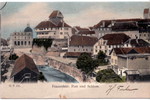 Frauenfeld Schloss und Schlossmhle um 1900
