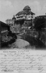 Frauenfeld Schloss von Murg aus um 1900
