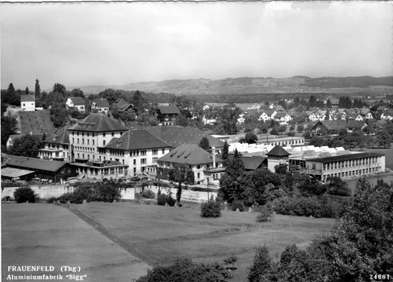 Frauenfeld Sigg Aluminiumfabrik um 1950