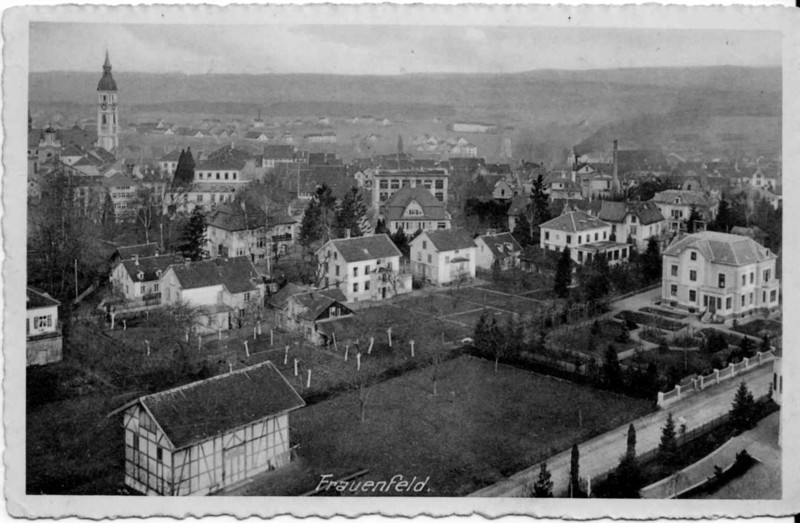 Frauenfeld Spannerquartier um 1910 01