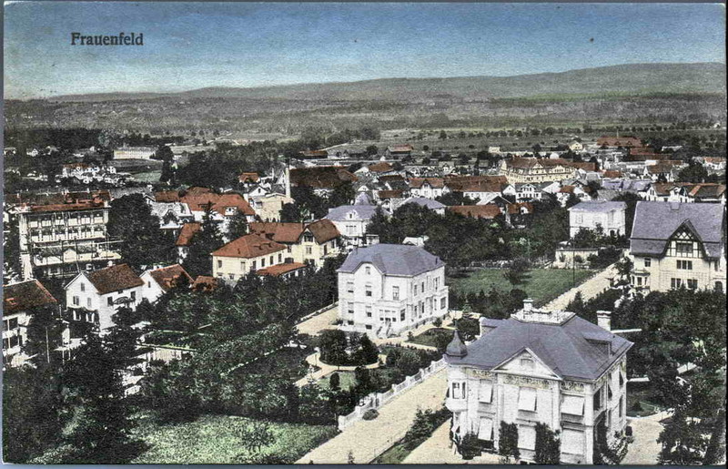 Frauenfeld Villen an der Ringstrasse um 1910