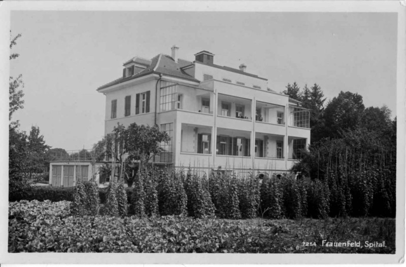 Frauenfeld Spital Absonderungshaus um 1935
