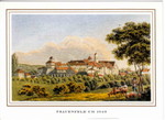 Frauenfeld Stich um 1840 ZB Zrich