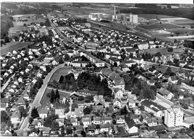 Frauenfeld-Talbach Flugaufnahme um 1970