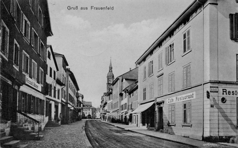 Frauenfeld Vorstadt um 1906