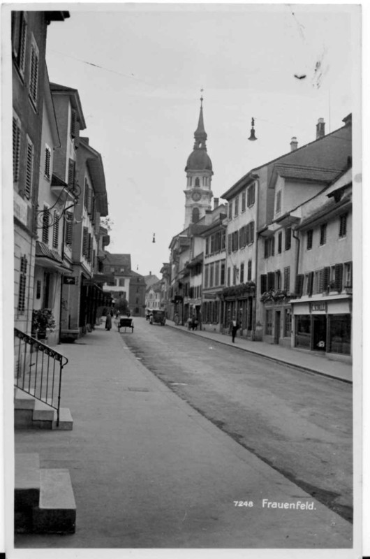 Frauenfeld Vorstadt um 1930