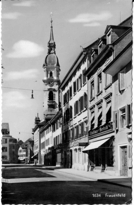 Frauenfeld Vorstadt um 1950