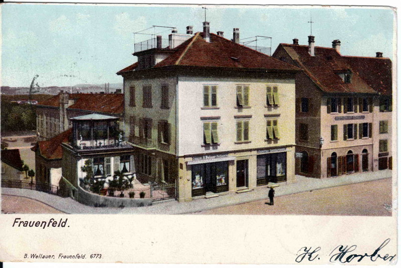 Frauenfeld Zrcherstrasse 183 um 1900