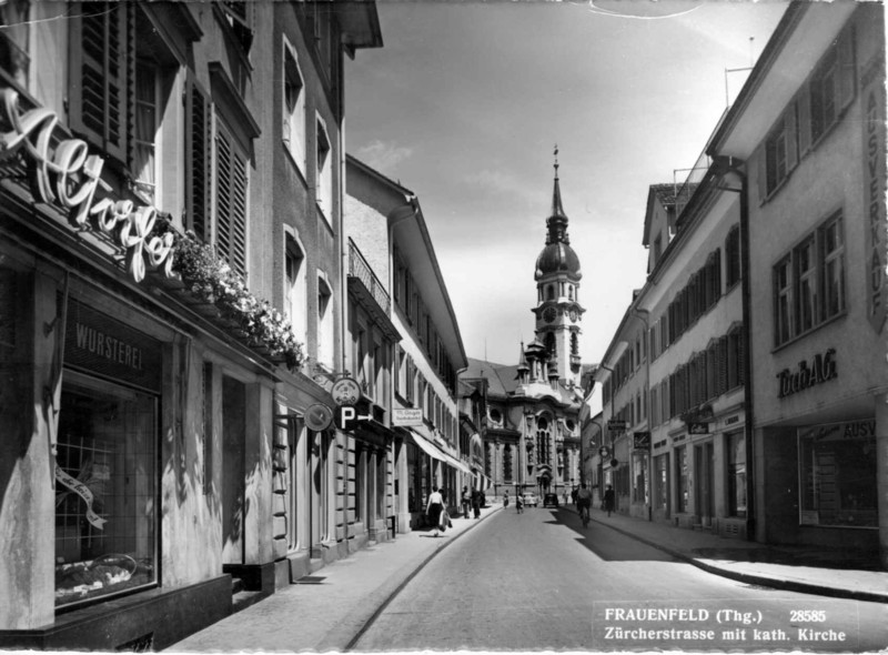 Frauenfeld Zrcherstrasse Altstadt Kirche Altorfer