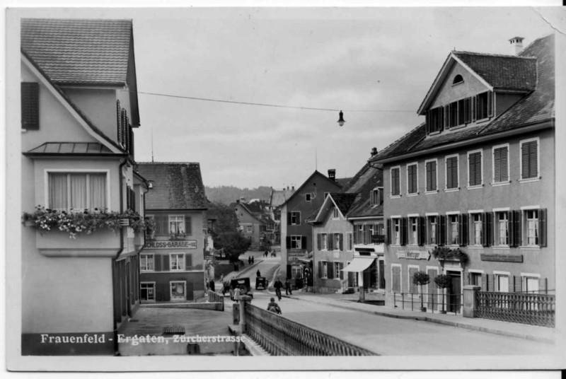 Frauenfeld Zrcherstrasse Ergaten um 1935