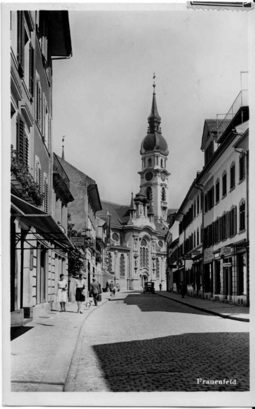Frauenfeld Zrcherstrasse um 1930 04