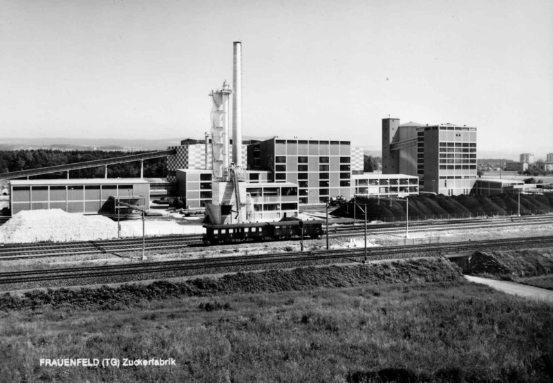 Frauenfeld Zuckerfabrik um 1965