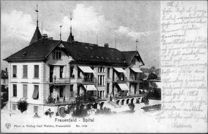 Frauenfeld altes Spital um 1900